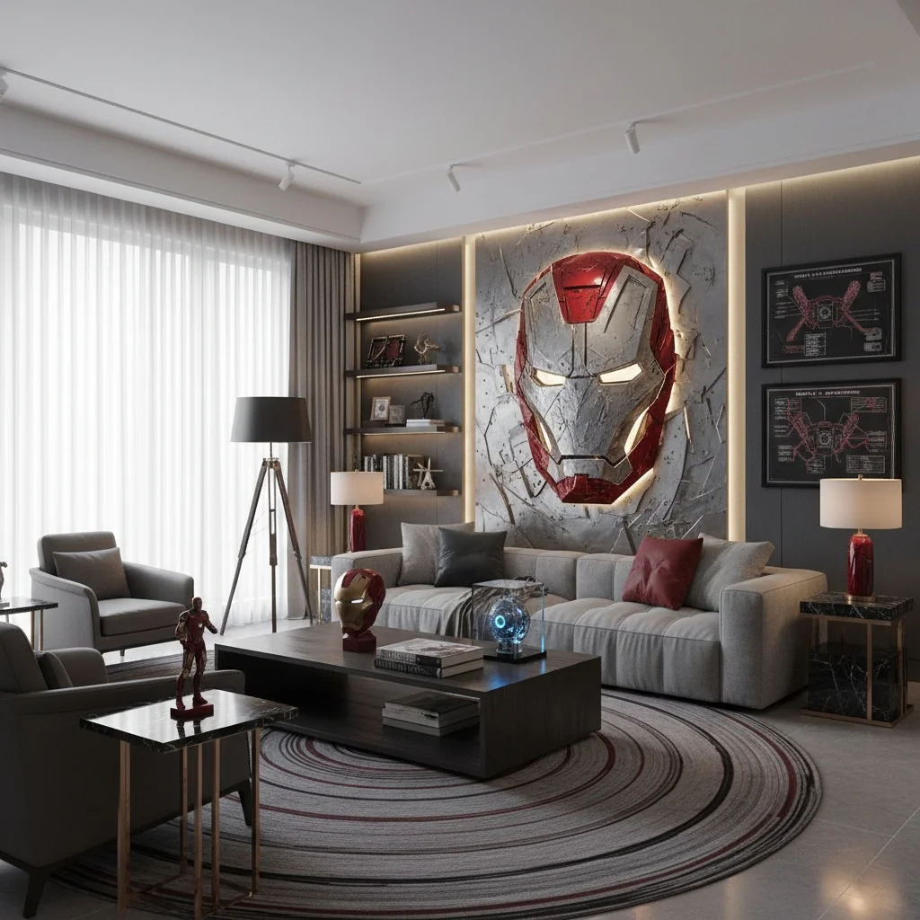 Superhero interior design