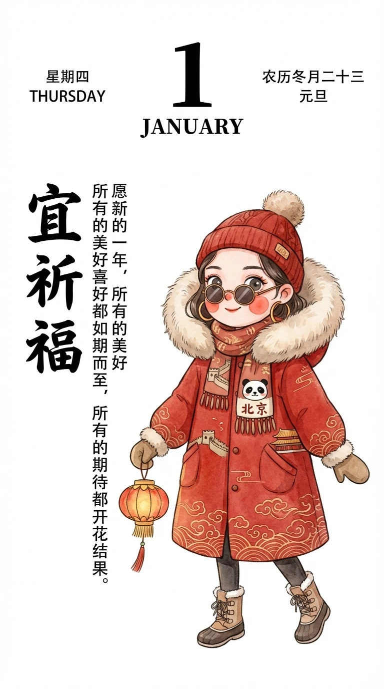 Calendar illustration